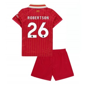 Billiga Liverpool Andrew Robertson #26 Hemmatröja Barn 2024-25 Kortärmad (+ Korta byxor)